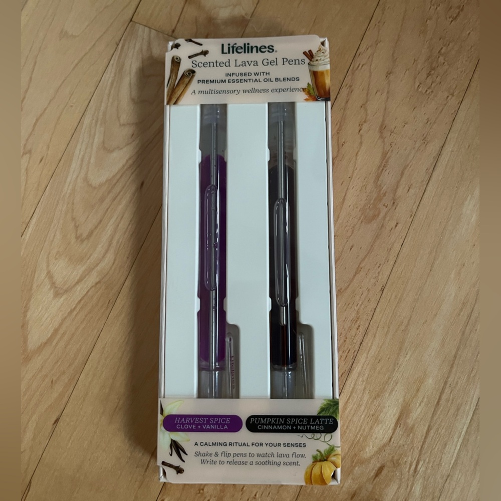 Lifelines Scented Lava Gel Pens - 2 pens - Discontinued